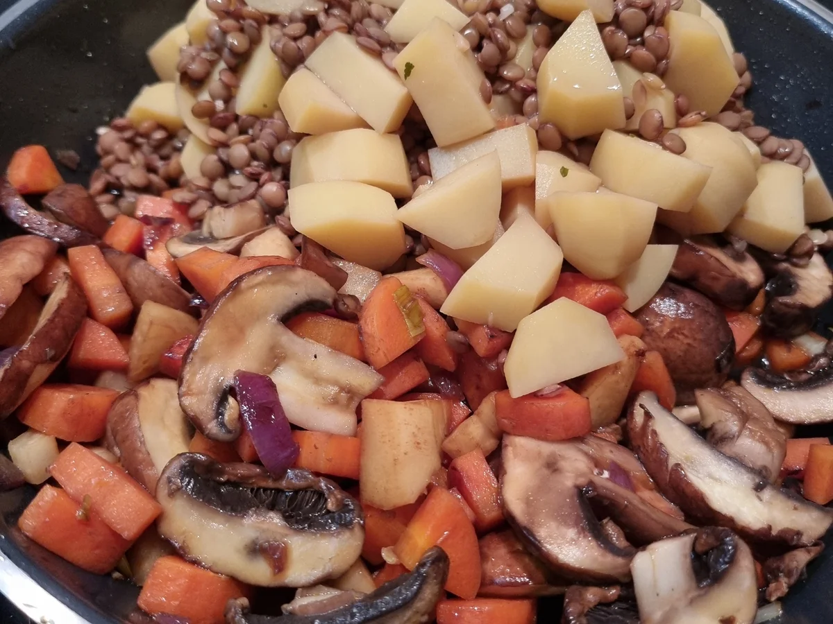 Asiatische Linsen-Pfanne - Rezept - Bild Nr. 17257