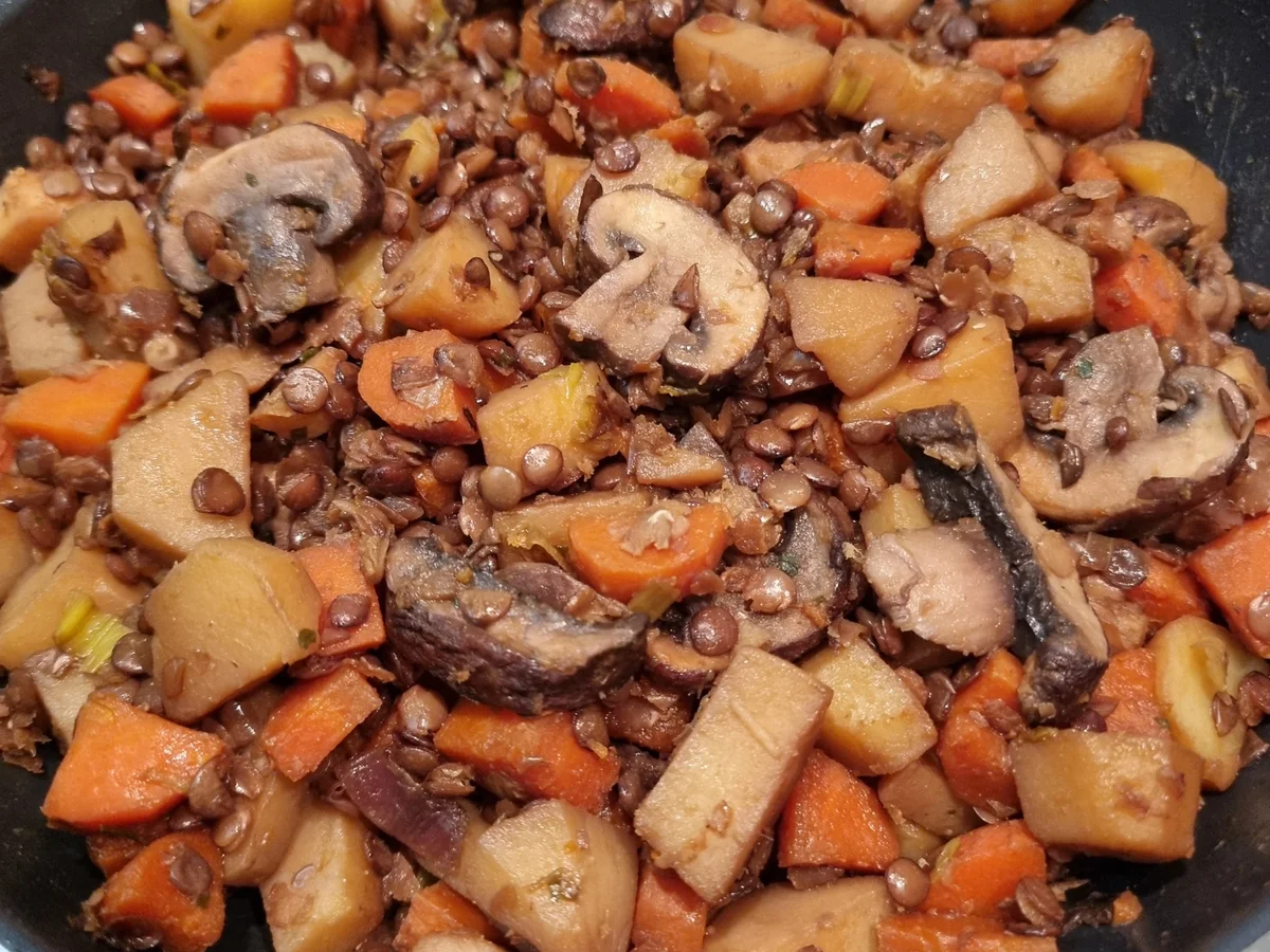 Asiatische Linsen-Pfanne - Rezept - Bild Nr. 17258