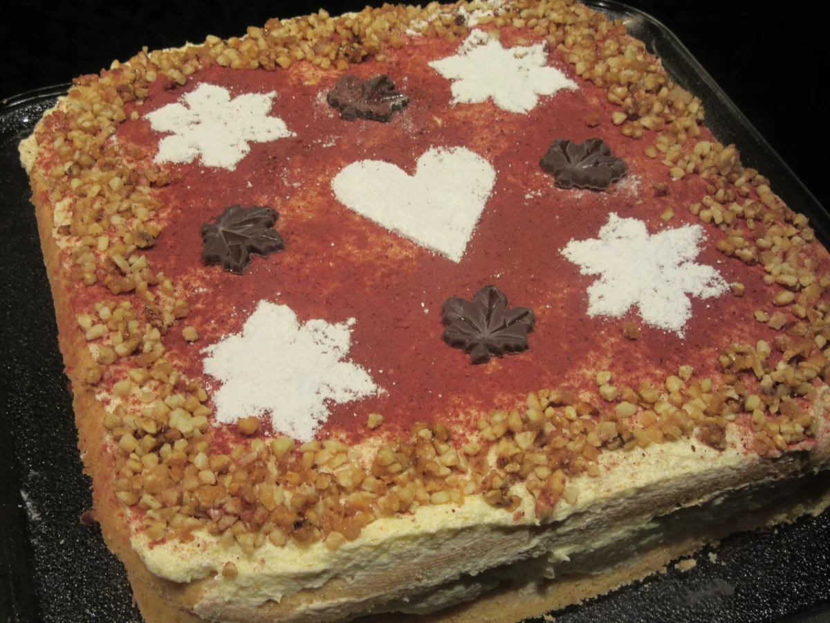 Rezept: Backen: Orangen-Buttercreme-Torte Bild Nr. 17259 Backen: Orangen-Buttercreme-Torte - Rezept - Bild Nr. 17259