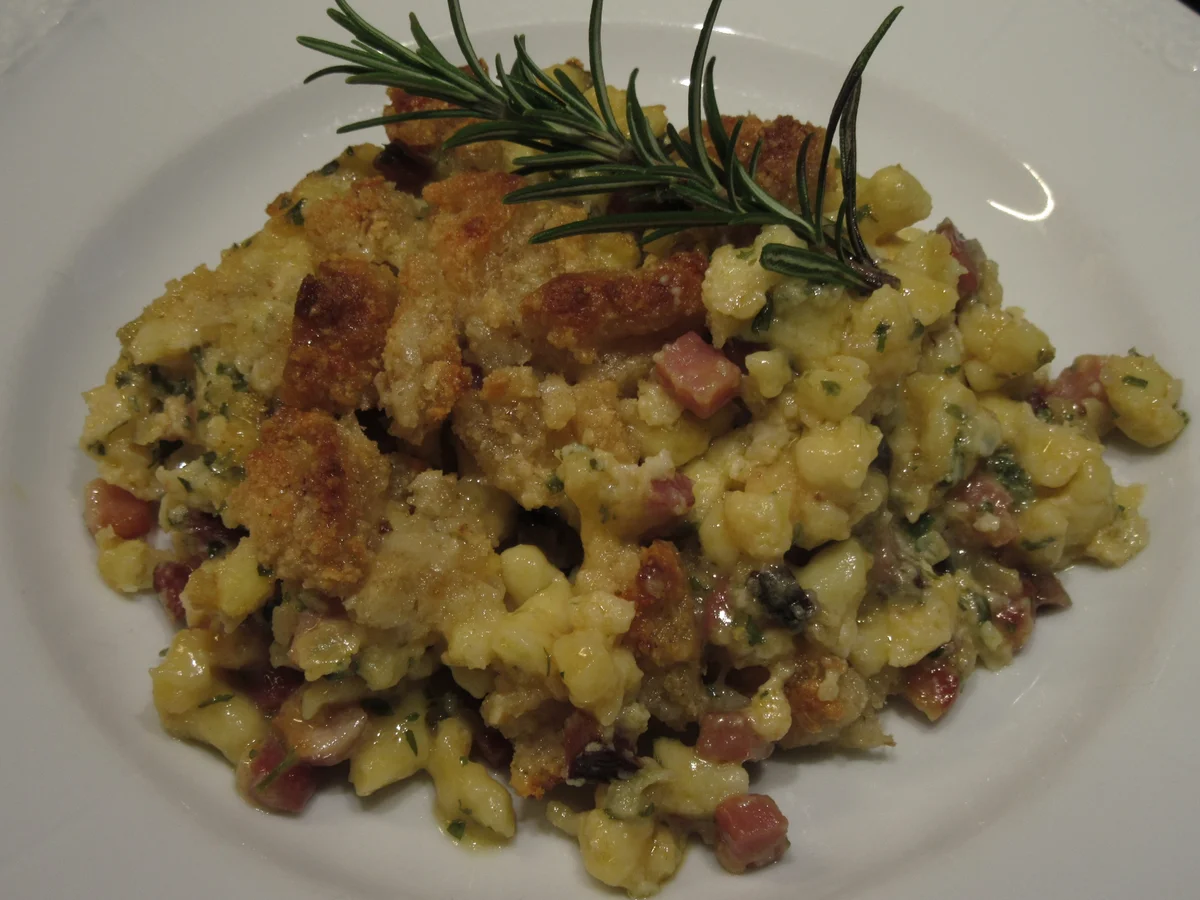 Auflauf: Kartoffelspätzleauflauf - Rezept - Bild Nr. 17258