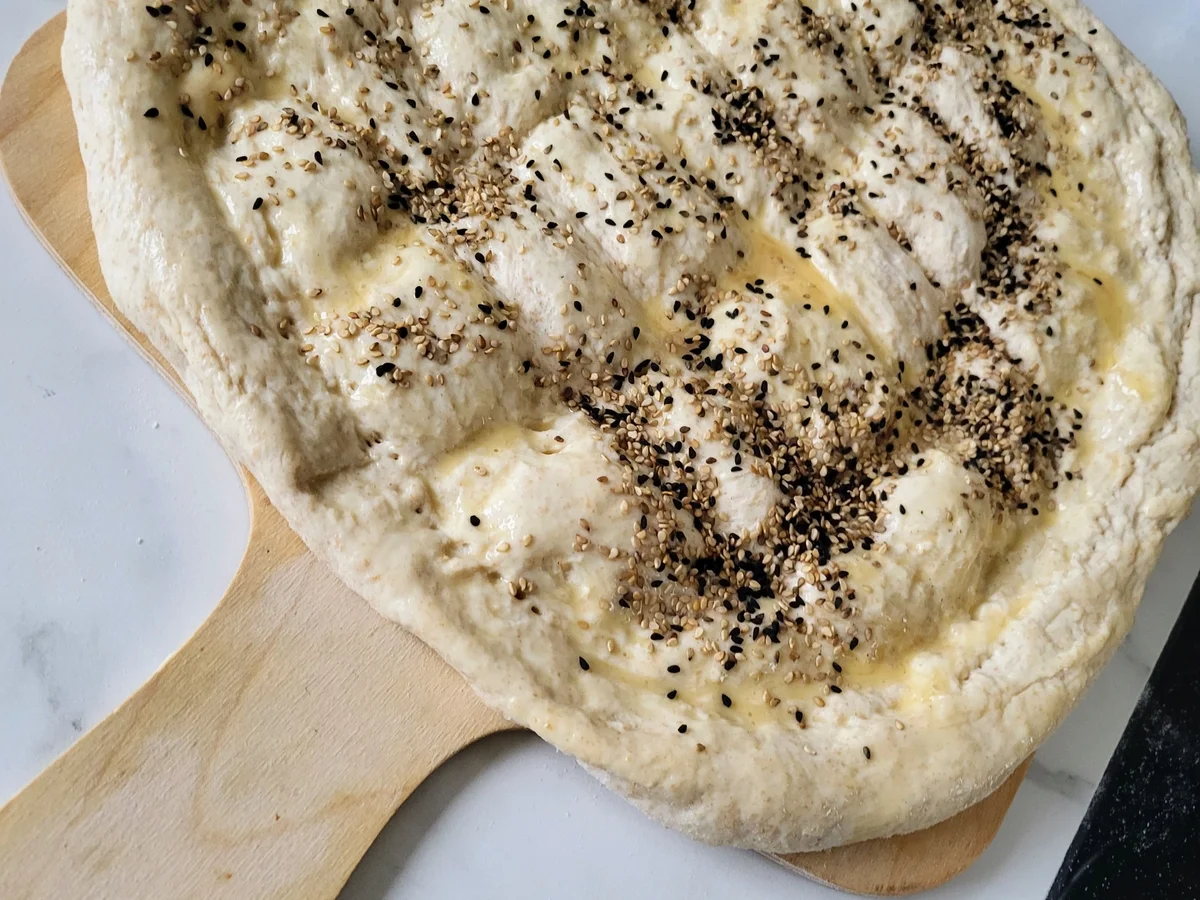 Türkisches Fladenbrot (Ramazan pidesi) - Rezept - Bild Nr. 17261