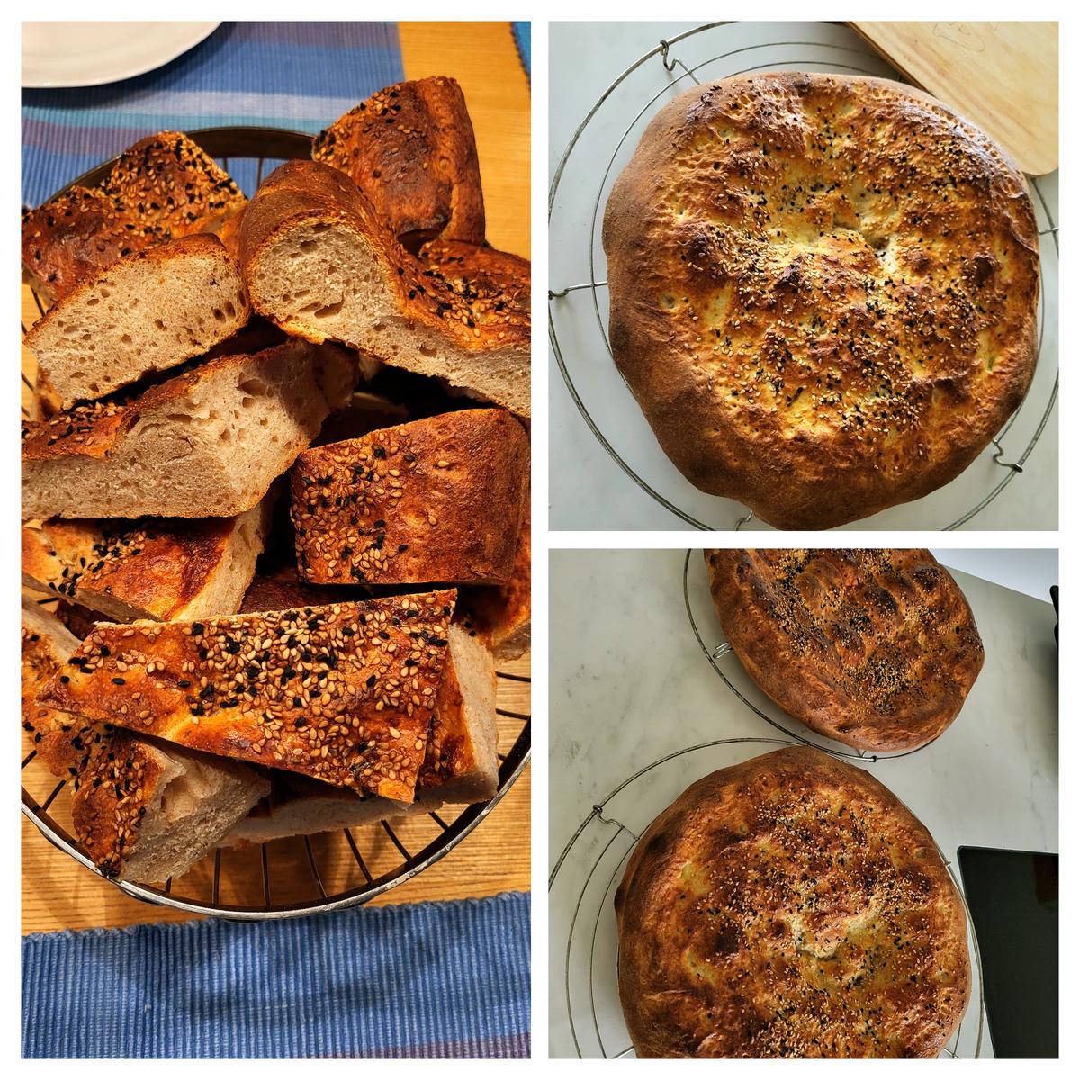 Türkisches Fladenbrot (Ramazan pidesi) - Rezept - Bild Nr. 17266