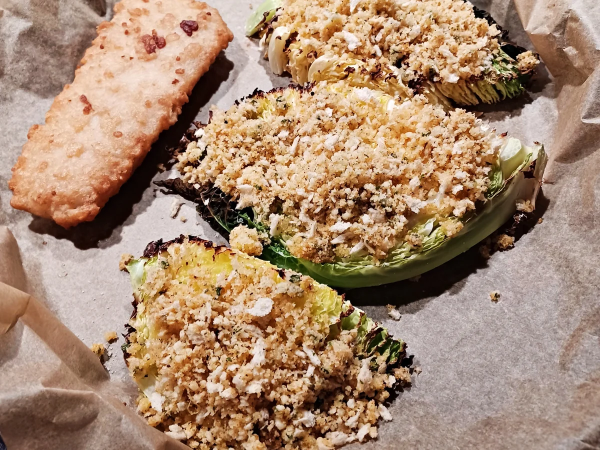 Rezept: Wirsing aus dem Backofen mit Parmesankruste Bild Nr. 17266 Wirsing aus dem Backofen mit Parmesankruste - Rezept - Bild Nr. 17266