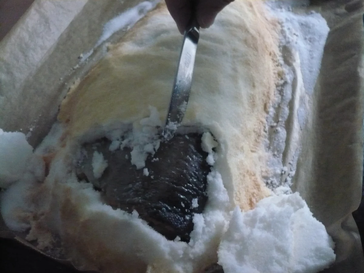 Lachs in Salzkruste - Rezept - Bild Nr. 17268