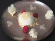 Goldschokoladensand mit Limettengel und Creme - Rezept - Bild Nr. 17261