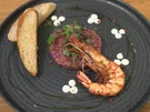 Rezept: Rindertatar mit Garnele und Aioli Bild Nr. 2 Rindertatar mit Garnele und Aioli - Rezept - Bild Nr. 2