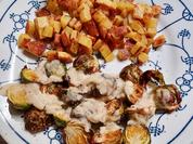 Gebackener Rosenkohl mit Senfsoße - Rezept - Bild Nr. 2