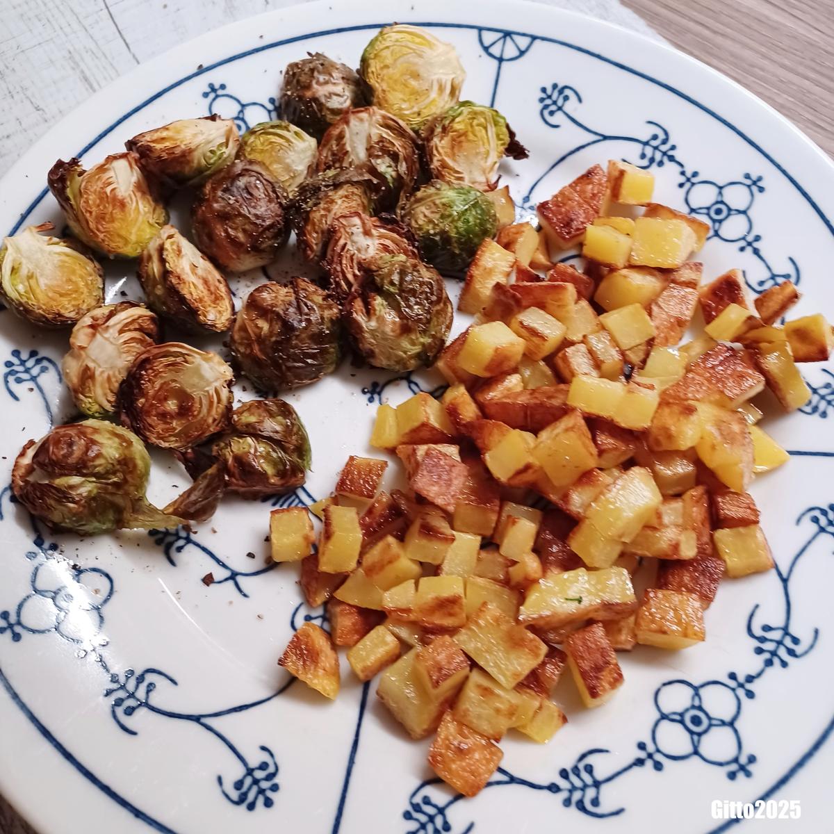 Gebackener Rosenkohl mit Senfsoße - Rezept - Bild Nr. 7