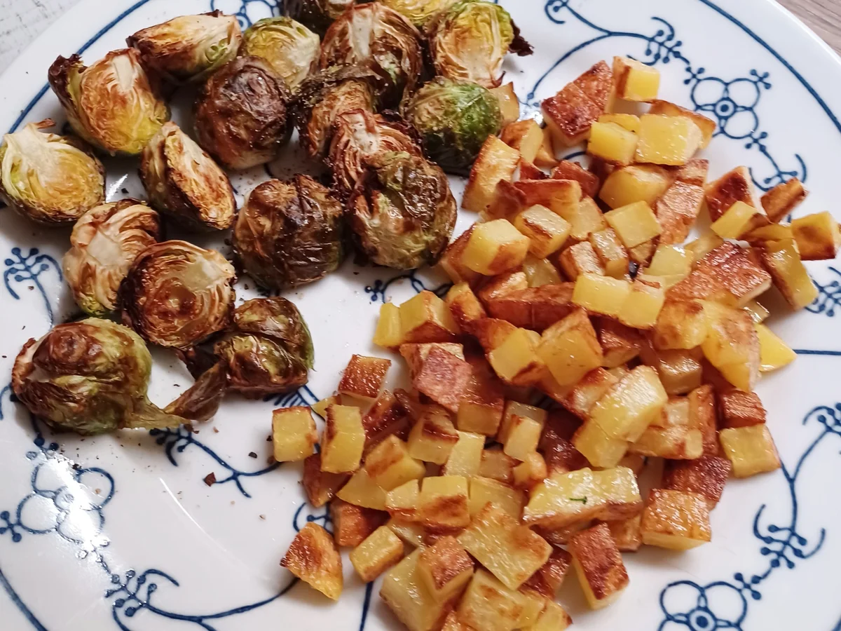 Gebackener Rosenkohl mit Senfsoße - Rezept - Bild Nr. 7