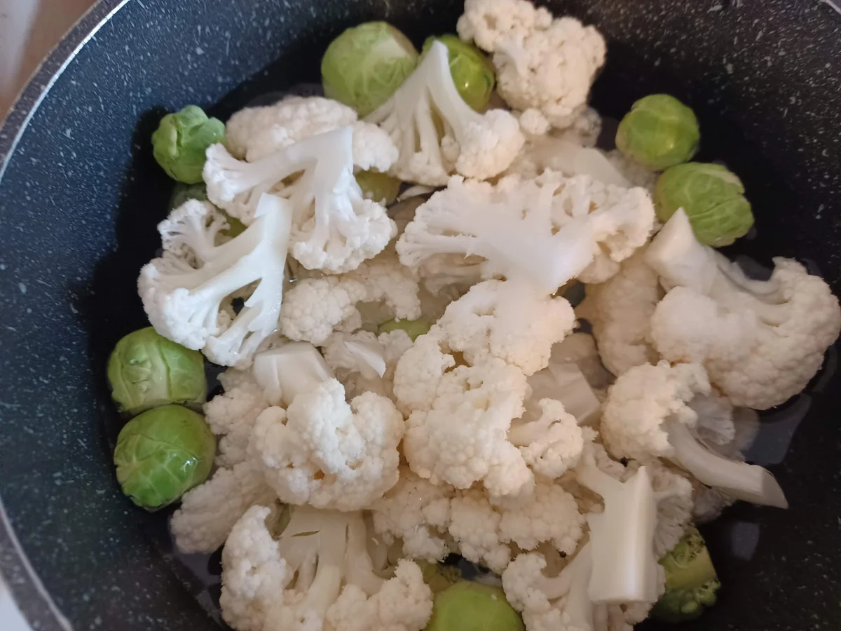 Rezept: Hähnchenfilet mit Blumenkohl überbacken Bild Nr. 17262 Hähnchenfilet mit Blumenkohl überbacken - Rezept - Bild Nr. 17262