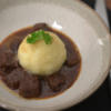 Rindergulasch mit Knödel und Rotkohl - Rezept - Bild Nr. 17261