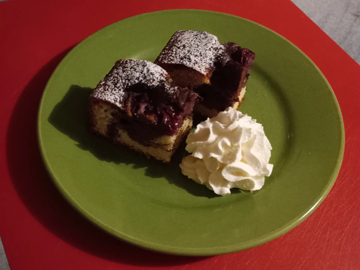 Rezept: Marmor- Kirsch - Kuchen Bild Nr. 17262 Marmor- Kirsch - Kuchen - Rezept - Bild Nr. 17262