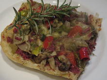 Pikantes Backen: Verkehrte Gemüse-Tarte - Rezept - Bild Nr. 2