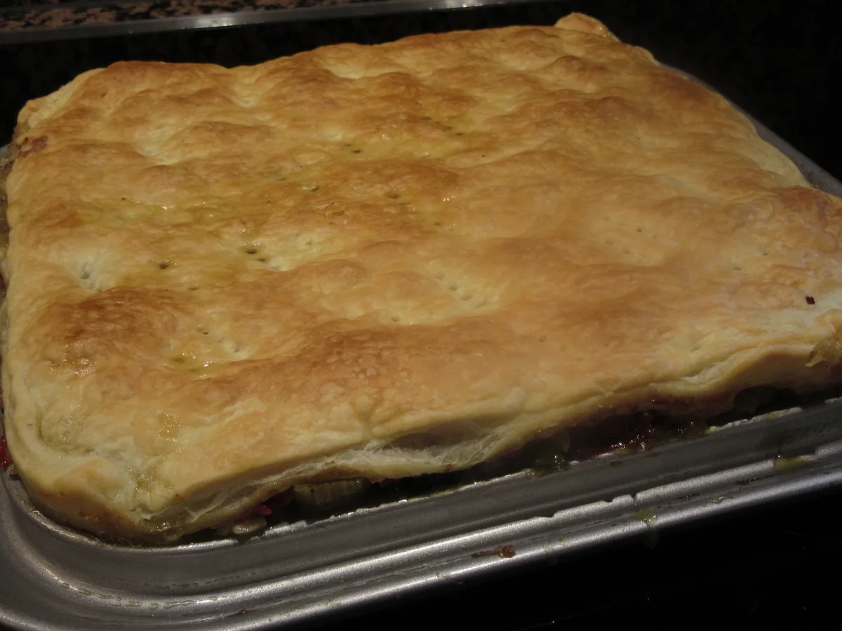 Pikantes Backen: Verkehrte Gemüse-Tarte - Rezept - Bild Nr. 8