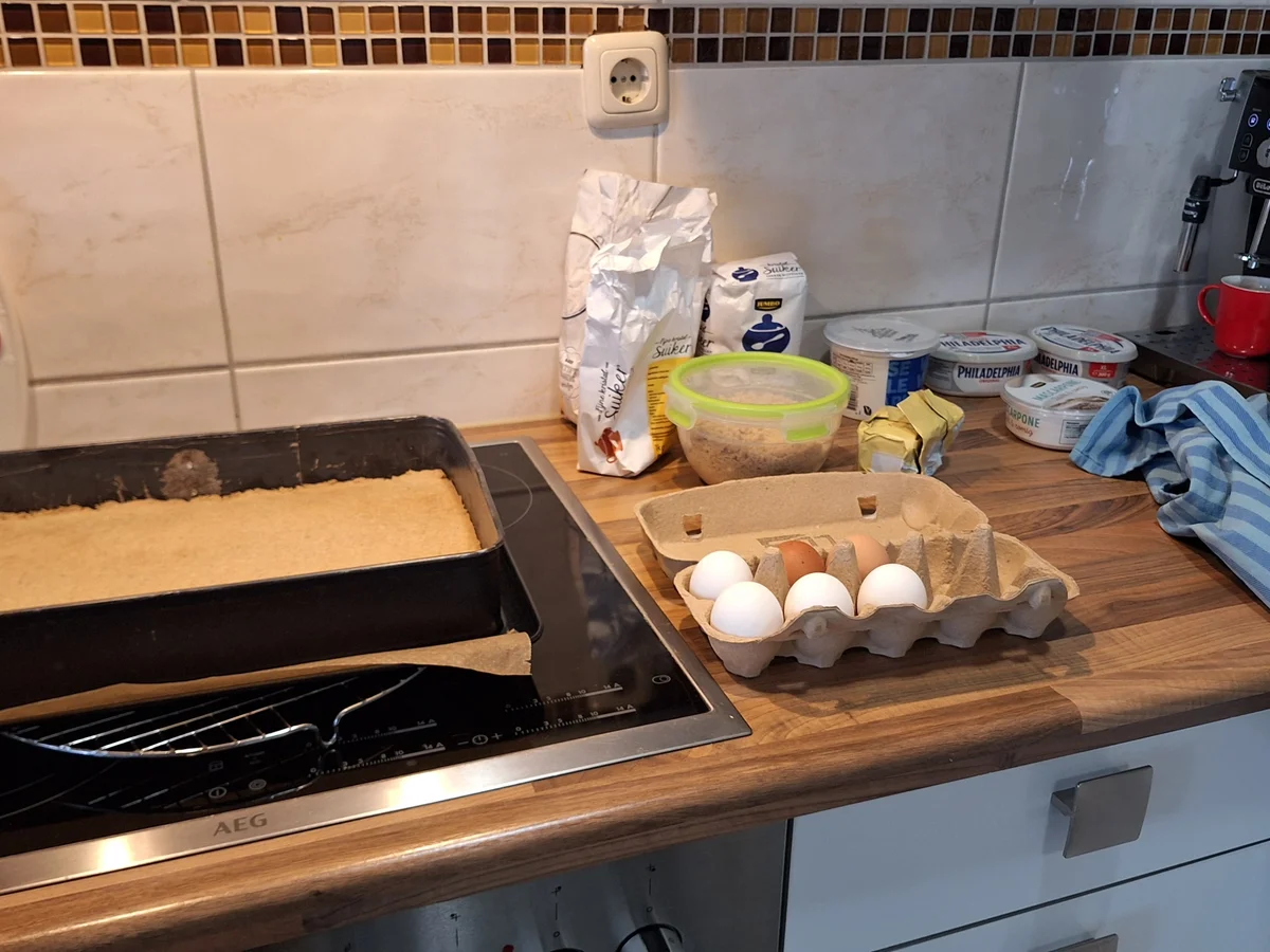 Kürbis Topfentorte mit Streusel - Rezept - Bild Nr. 2