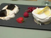 Zitronentörtchen und Kaffeegelee mit Kokosschaum - Rezept - Bild Nr. 2