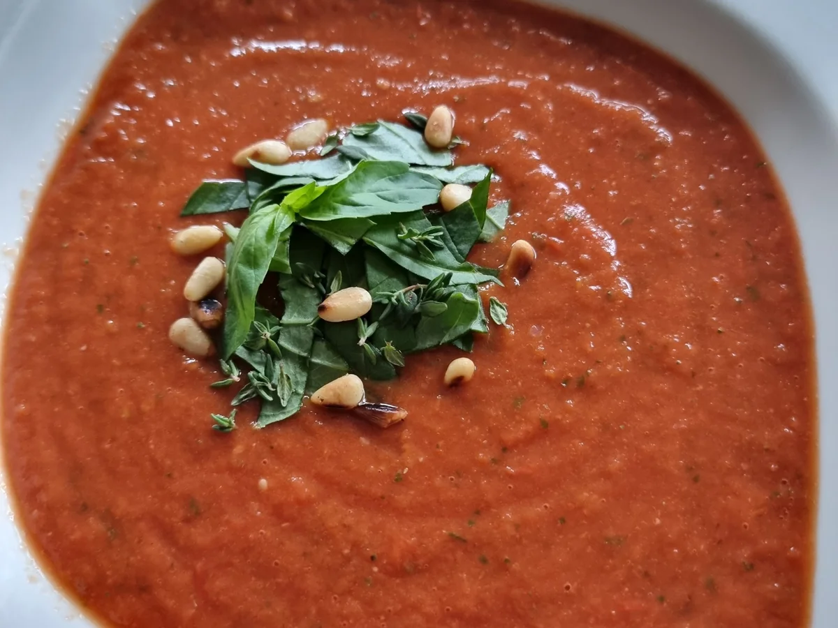 Vegane Tomatencremesuppe - Rezept - Bild Nr. 17262