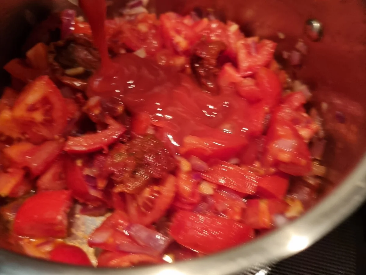 Vegane Tomatencremesuppe - Rezept - Bild Nr. 17266