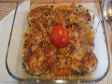 Aubergine-Tomaten-Hackfleisch-Gratin - Rezept - Bild Nr. 2