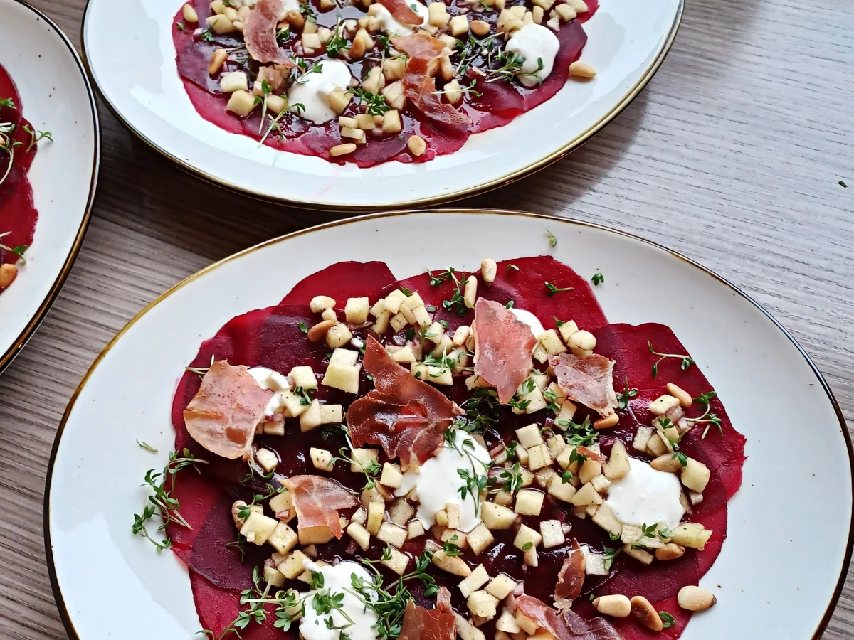 Rote Bete Carpaccio - Rezept - Bild Nr. 17262
