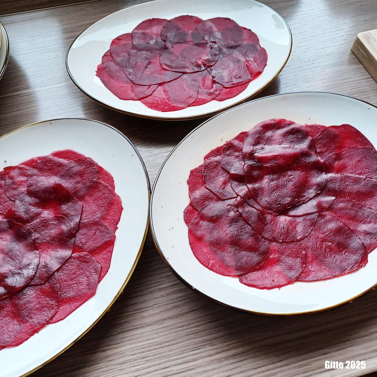 Rote Bete Carpaccio - Rezept - Bild Nr. 17263