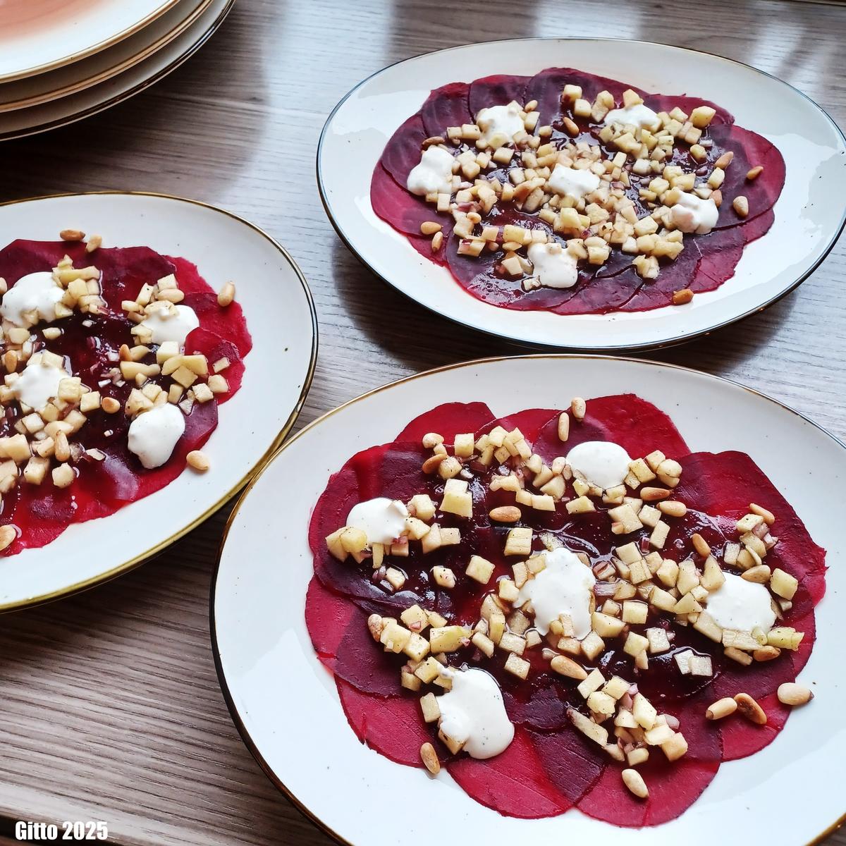 Rote Bete Carpaccio - Rezept - Bild Nr. 17264