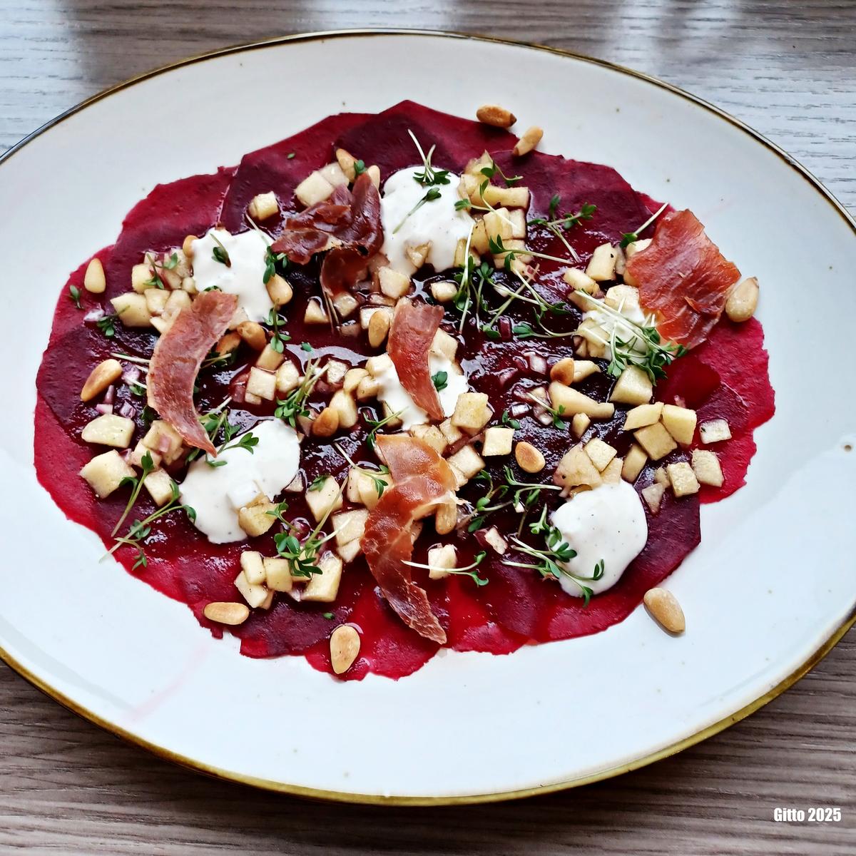 Rote Bete Carpaccio - Rezept - Bild Nr. 17265