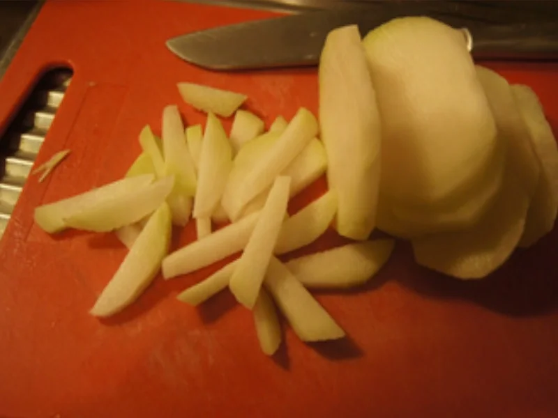 Kotelett mit Panko-Kruste, Rahm-Kohlrabi und Drillingen - Rezept - Bild Nr. 17270