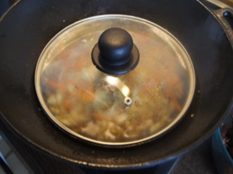 Chili-Schweinefilet mit Gemüse und Basmatireis - Rezept - Bild Nr. 17285