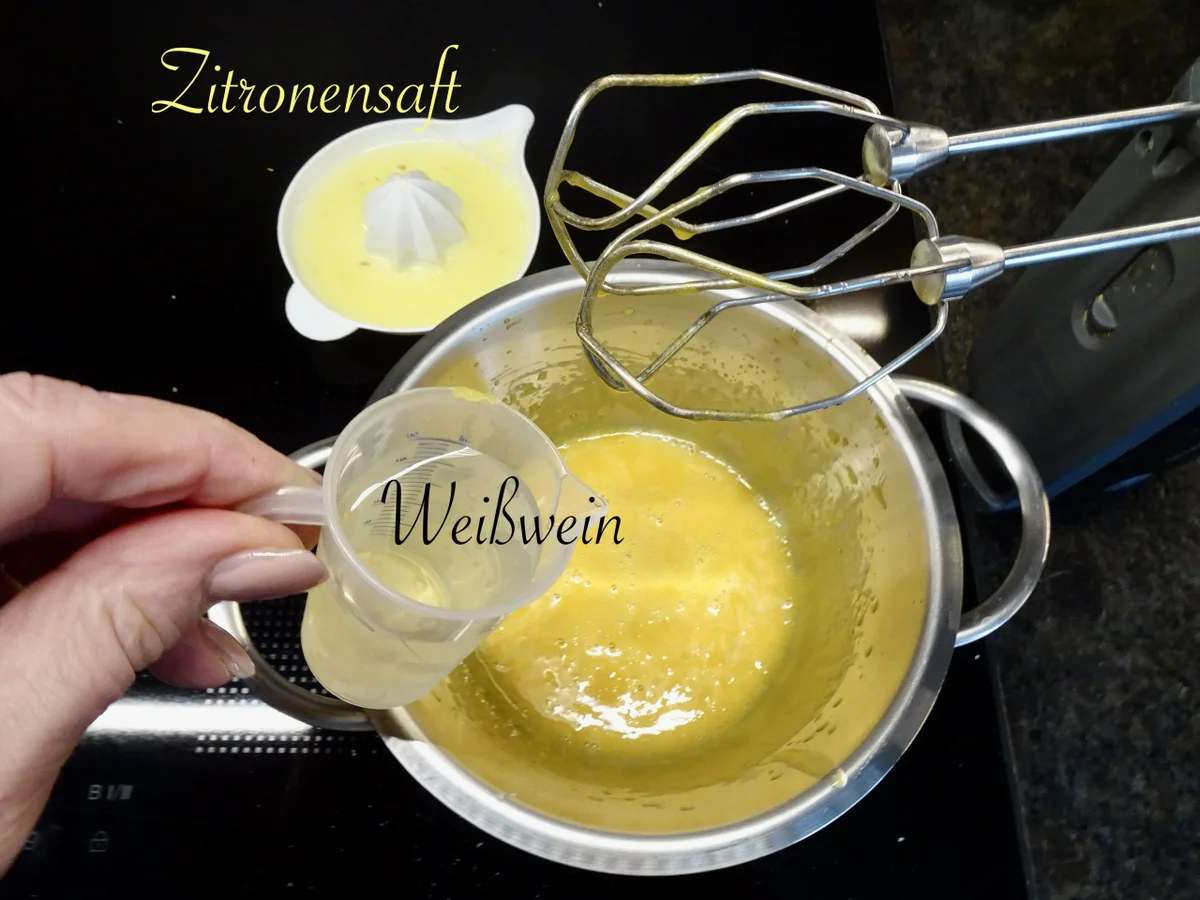 Rezept: Orecchiette in Zitronen Zabaione Sauce Bild Nr. 17276 Orecchiette in Zitronen Zabaione Sauce - Rezept - Bild Nr. 17276