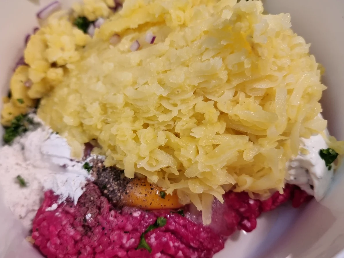 Rezept: Kartoffel-Hackfleisch-Buletten Bild Nr. 17276 Kartoffel-Hackfleisch-Buletten - Rezept - Bild Nr. 17276