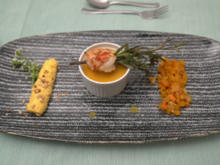 Kürbissuppe mit Kürbischutney und Kürbismousse - Rezept - Bild Nr. 2