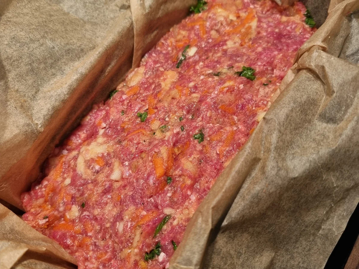 Rezept: Hackbraten mit Kartoffelkruste Bild Nr. 17277 Hackbraten mit Kartoffelkruste - Rezept - Bild Nr. 17277