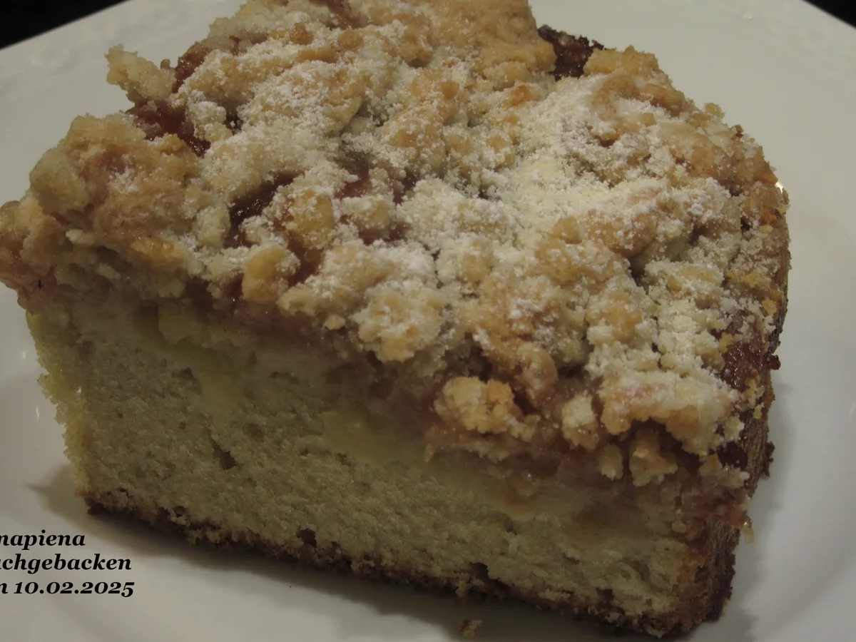 Schneller Apfelmuskuchen - Rezept - Bild Nr. 17280