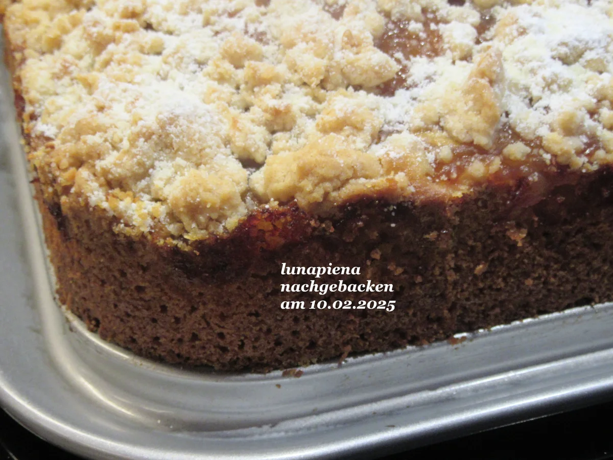 Schneller Apfelmuskuchen - Rezept - Bild Nr. 17282