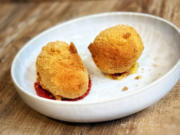 Arancini mit Carbonara und Tomate-Mozzarella (Stefano Zarella) - Rezept - Bild Nr. 2