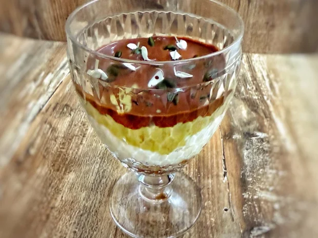 Rezept: Dubai-Schokoladen-Tiramisu (Verona Pooth) Bild Nr. 2 Dubai-Schokoladen-Tiramisu (Verona Pooth) - Rezept - Bild Nr. 2