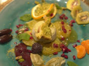 Pistazienparfait mit Orangensalat - Rezept - Bild Nr. 17270