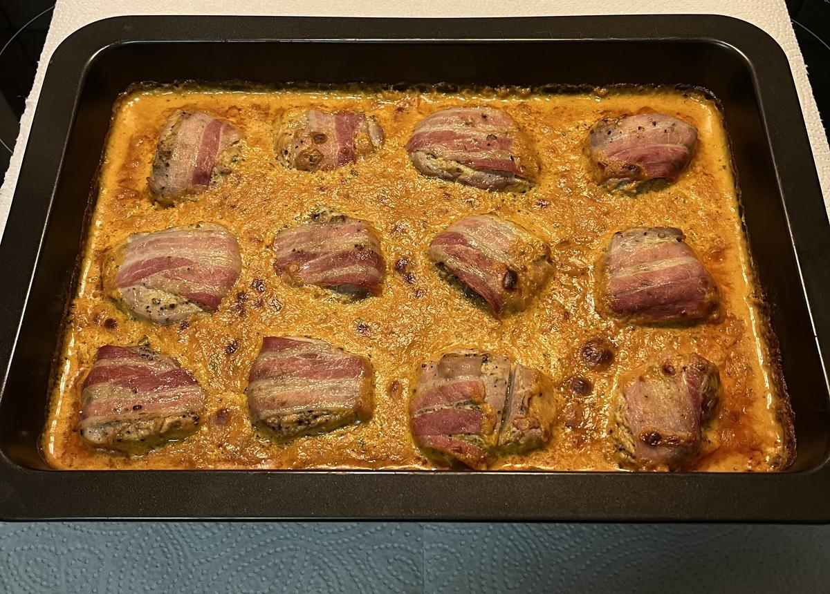 Schweinefilet im Speckmantel - Rezept - Bild Nr. 2