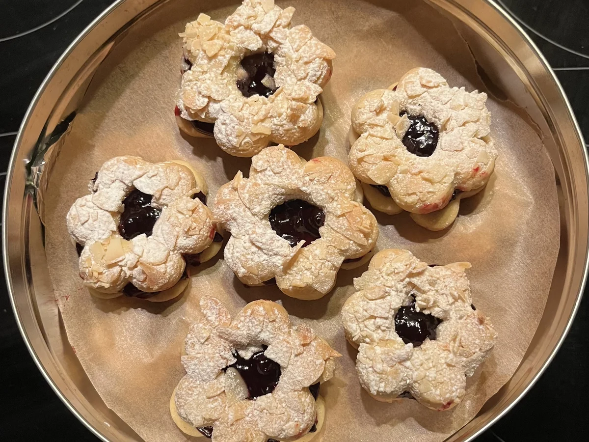 Rezept: Mandel-Mürbteig-Kekse Bild Nr. 17290 Mandel-Mürbteig-Kekse - Rezept - Bild Nr. 17290