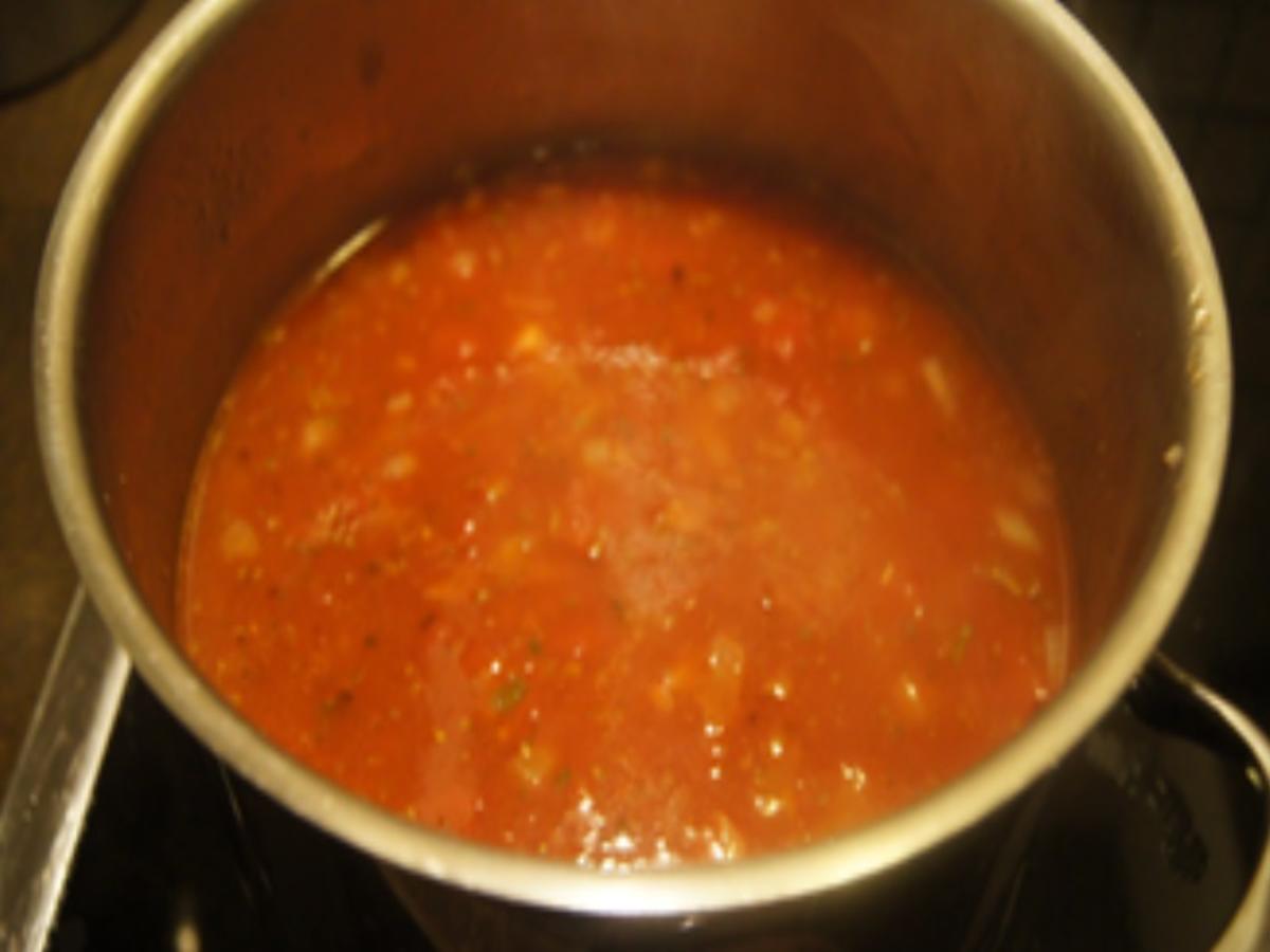 Tomatensuppe mit Hörnchen-Nudeln - Rezept - Bild Nr. 17283