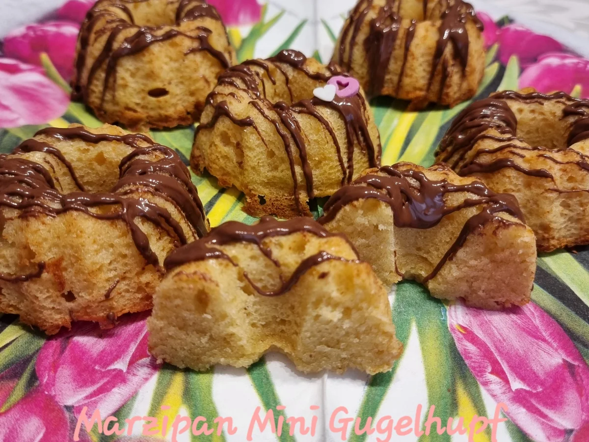 Marzipan -Mini -Gugelhupf - Rezept - Bild Nr. 17282