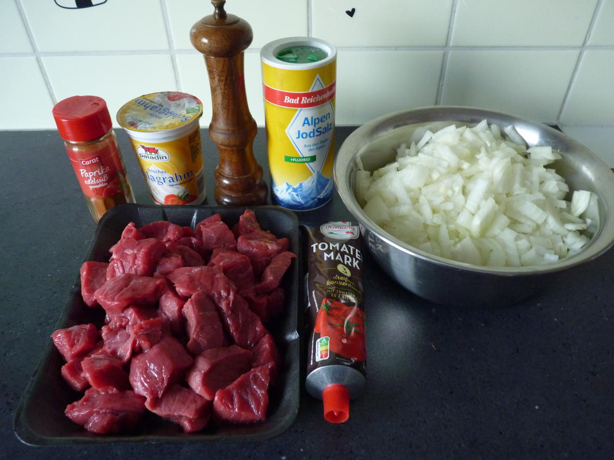 Gulasch Hausfrauenart - Rezept - Bild Nr. 2