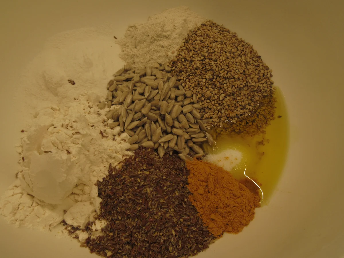 Brot/Brötchen: Knäckebrot glutenfrei - Rezept - Bild Nr. 17283