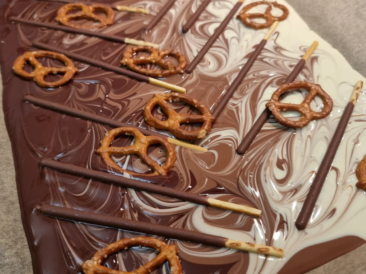 Bruchschokolade vom Blech - Rezept - Bild Nr. 17291