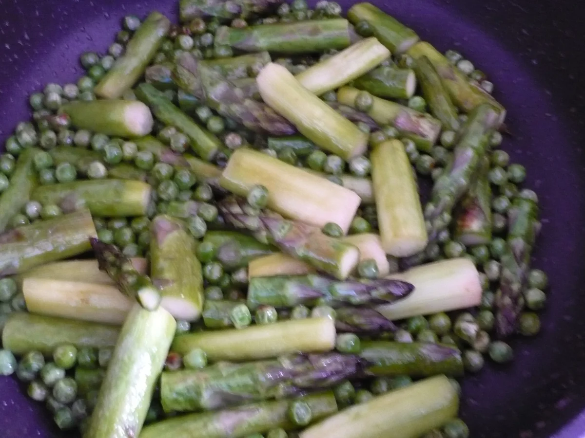 Spargel - Risotto  mit  Lachs - Rezept - Bild Nr. 17289