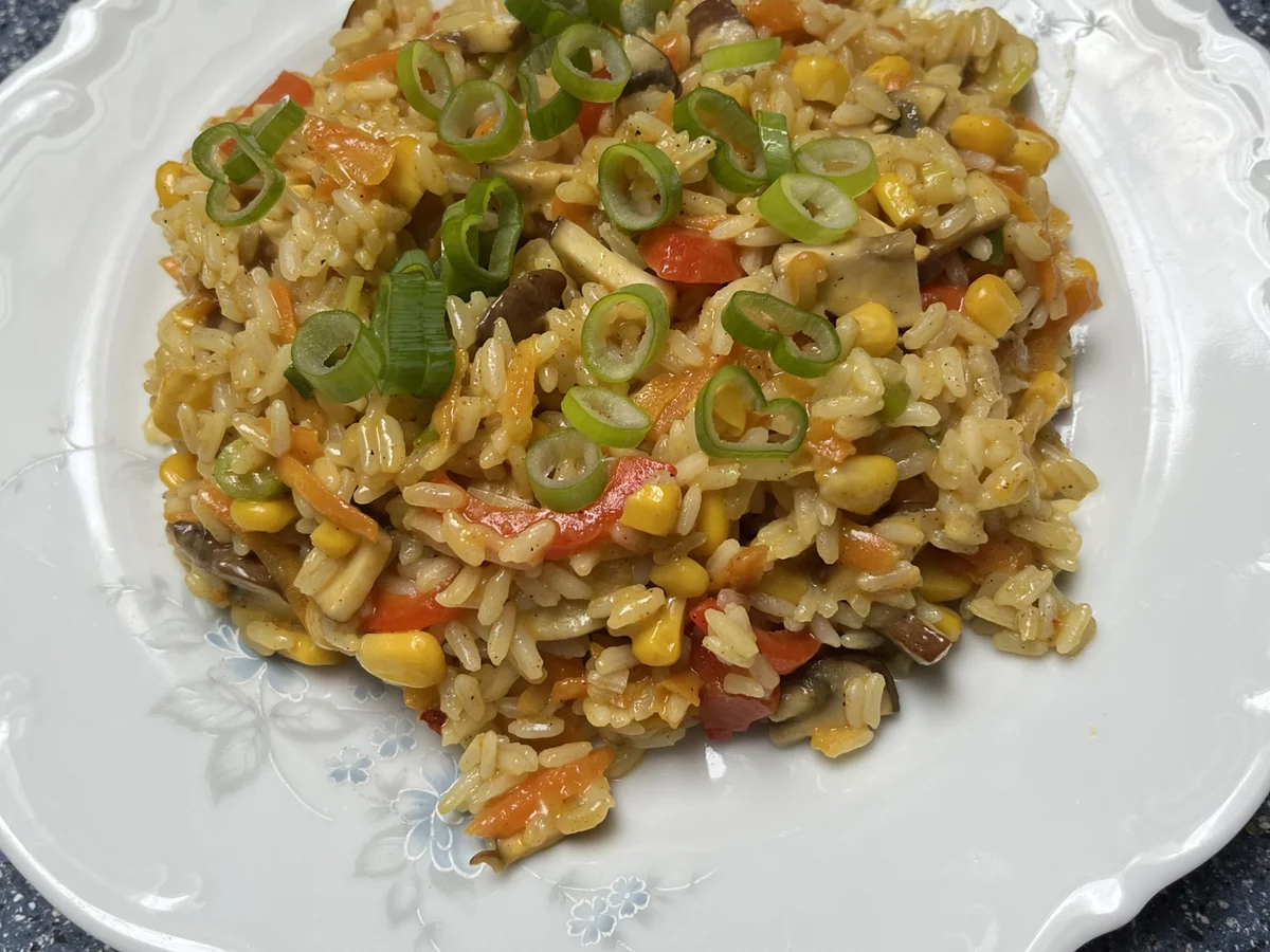 Gemüse-Reispfanne - Rezept - Bild Nr. 17302