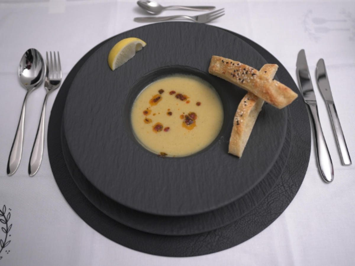 Rote Linsensuppe nach türkischer Art und Fladenbrot - einfach - von Das ...