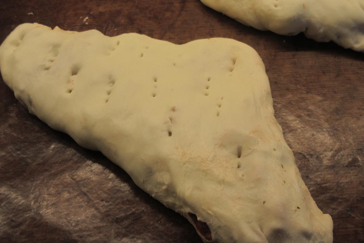 Pikantes Backen: Blätterteig-Calzone - Rezept - Bild Nr. 17289