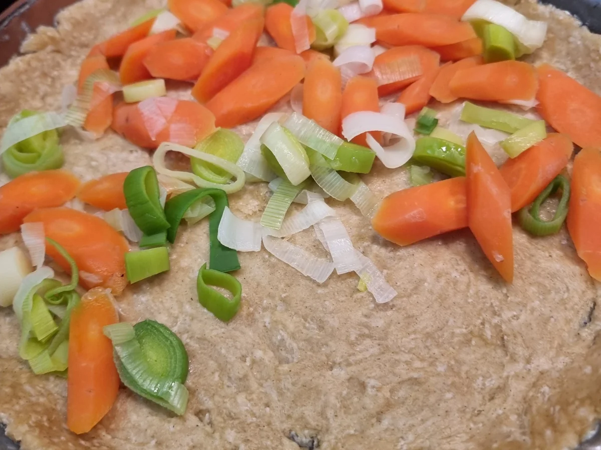 Möhren-Lauch-Tarte - Rezept - Bild Nr. 17290